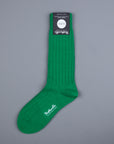 Frans Boone x Pantherella Packington Merino wool socks Emerald