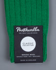 Frans Boone x Pantherella Packington Merino wool socks Emerald