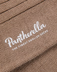 Frans Boone x Pantherella Packington Merino wool socks Dark Camel