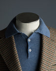 Caruso x Frans Boone x Fox Flannels Aida Jacket Super Fine Merino Gun Club - Clarck