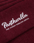 Frans Boone x Pantherella Rutherford Royal Merino Sock Bordeaux