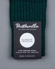 Frans Boone x Pantherella Laburnum merino wool ankle high socks Tartan