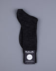 Pantherella Laburnum merino wool ankle high socks Charcoal