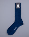Pantherella Laburnum merino wool ankle high socks Dark Blue