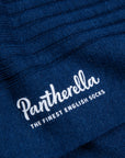Pantherella Laburnum merino wool ankle high socks Dark Blue
