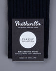 Pantherella Laburnum merino wool knee high socks Navy