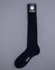 Pantherella Laburnum merino wool knee high socks Navy