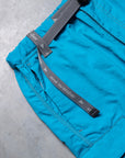 And Wander Ny Taffeta Hiker Shorts Blue