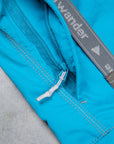 And Wander Ny Taffeta Hiker Shorts Blue