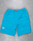 And Wander Ny Taffeta Hiker Shorts Blue