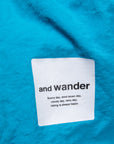 And Wander Ny Taffeta Hiker Shorts Blue