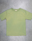 Maru Sankaku Peke 〇 △ × 9007 Short Sleeve T-Shirt Green