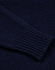 William Lockie x Frans Boone Tip Super Geelong Roll Neck Dark Navy