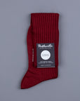 Pantherella Laburnum merino wool knee high socks Wine