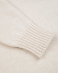 William Lockie x Frans Boone Tip Super Geelong Roll Neck Ivory