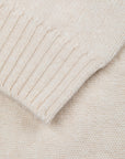 William Lockie x Frans Boone Tip Super Geelong Roll Neck Ivory