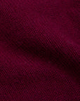 William Lockie x Frans Boone Tip Super Geelong Roll Neck Damson