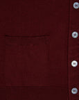 Drumohr Cashmere Gillet con Bottoni Bordo