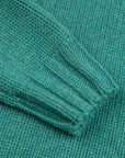 Drumohr Cashmere Tre Fili Girocollo Verde Salvia