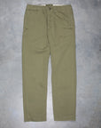 RRL Officer´s Chino Piece Dye Right Hand Twill Olive