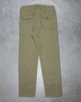 RRL Officer´s Chino Piece Dye Right Hand Twill Olive