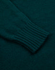 William Lockie x Frans Boone Tip Super Geelong Roll Neck Tartan Green