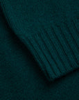 William Lockie x Frans Boone Tip Super Geelong Roll Neck Tartan Green