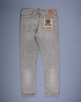 RRL Slim Narrow Cloudy Grey Wash