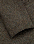 RRL Acklington Sportcoat Wool Cotton Herringbone Vintage Green