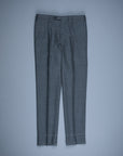 Rota Pantaloni High Rise Regular Fit Hopsack Grigio