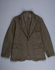 RRL Acklington Sportcoat Wool Cotton Herringbone Vintage Green