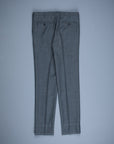 Rota Pantaloni High Rise Regular Fit Hopsack Grigio