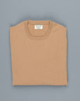 William Lockie Oxton Cashmere Crew Neck Camel