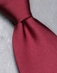 Finamore Anversa tie untipped plain tie Barolo