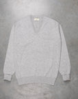 William Lockie Oxton Cashmere V-Neck Brume