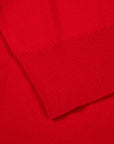 William Lockie Oxton Cashmere V-Neck Cardinal