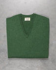 William Lockie Oxton Cashmere V-Neck Serpentine