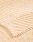 The Real McCoy's Fisherman's Turtle Neck Sweater Ecru