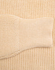 The Real McCoy's Fisherman's Turtle Neck Sweater Ecru