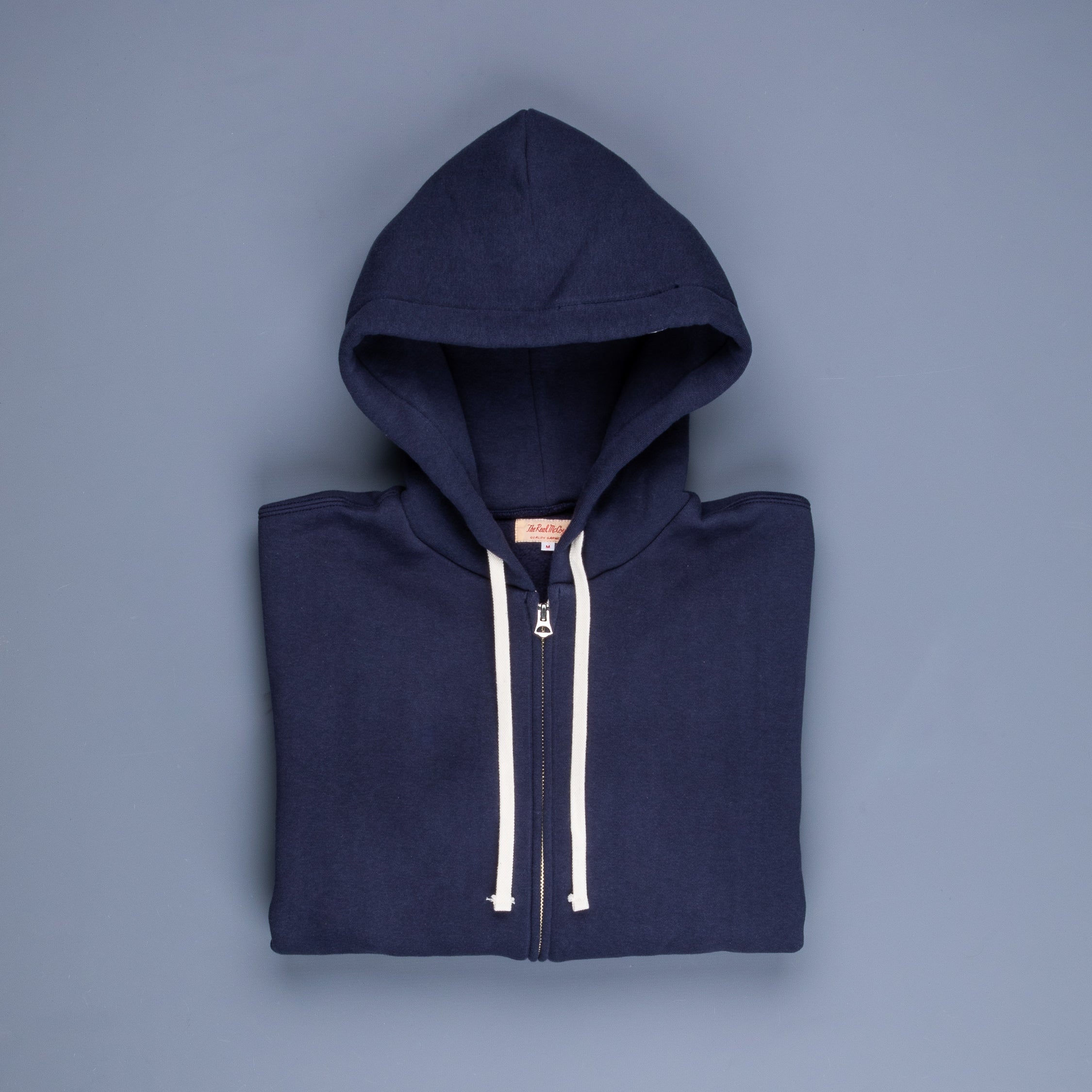 The Real McCoy's 10 oz. Loopwheel F/Z Parka Navy – Frans Boone Store