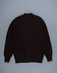 William Lockie x Frans Boone Alain 3-Pocket Cardigan Lambswool Ebony