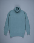 William Lockie x Frans Boone Tip Super Geelong Roll Neck Purslane