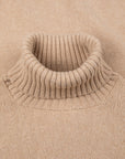 William Lockie x Frans Boone Tip Super Geelong Roll Neck Sandstorm