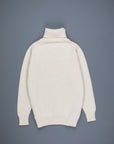 William Lockie x Frans Boone Tip Super Geelong Roll Neck Ivory