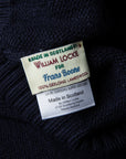 William Lockie x Frans Boone Tip Super Geelong Roll Neck Dark Navy