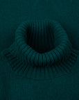 William Lockie x Frans Boone Tip Super Geelong Roll Neck Tartan Green