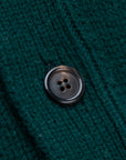 William Lockie x Frans Boone Alain 3-Pocket Cardigan Lambswool Tartan Green