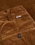 Orslow Two Tuck Wide Corduroy Trousers Camel