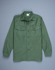 Orslow US army shirt back satin green