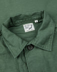 Orslow US army shirt back satin green